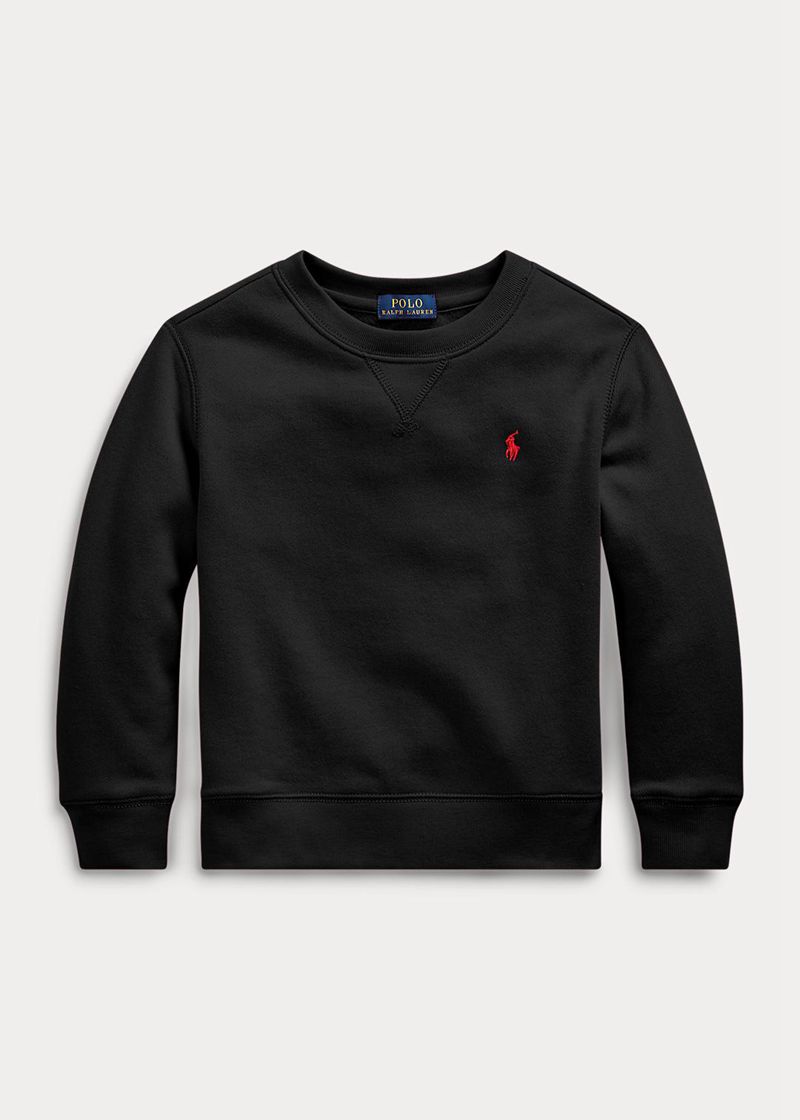 Sudadera Ralph Lauren Niño 1.5-6 Años Fleece Chile Negras WPGUX-6915